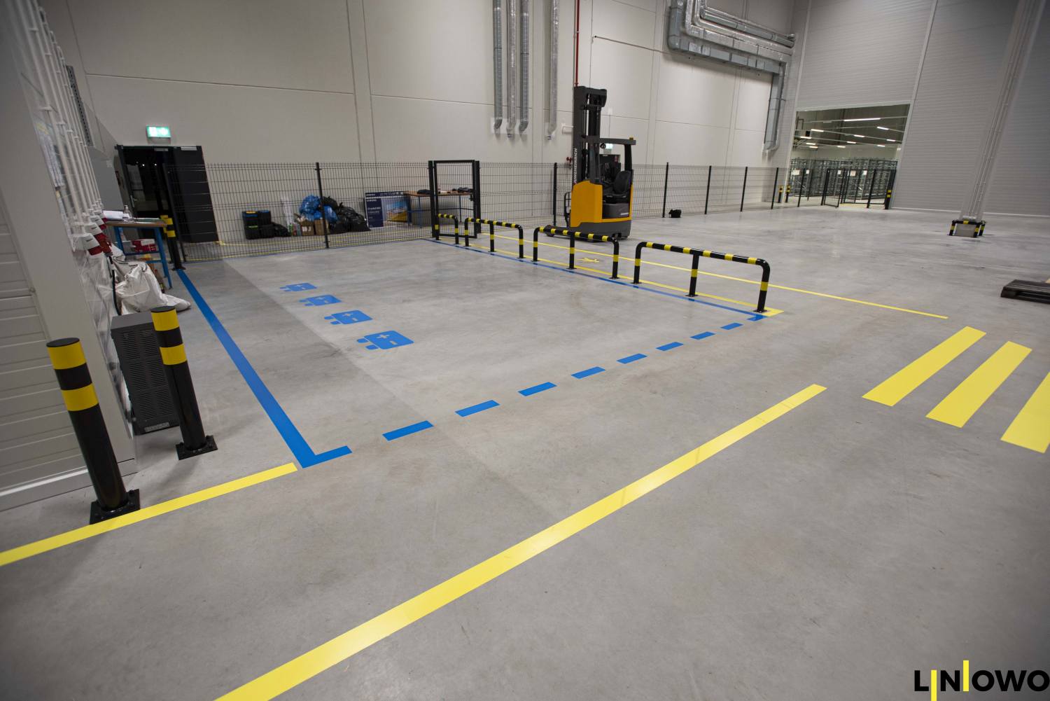 Oznakowanie hali magazynowej - Lublin - Liniowo022 Oznakowanie hali magazynowej - Lublin - Liniowo022
