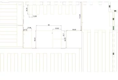 projekt z wymiarami - cały obszar