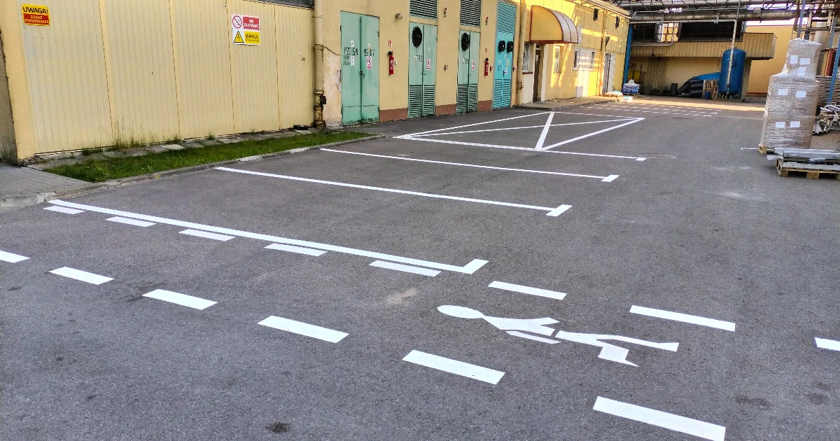Droga do bezpieczeństwa Oznakowanie terenów przyzakładowych